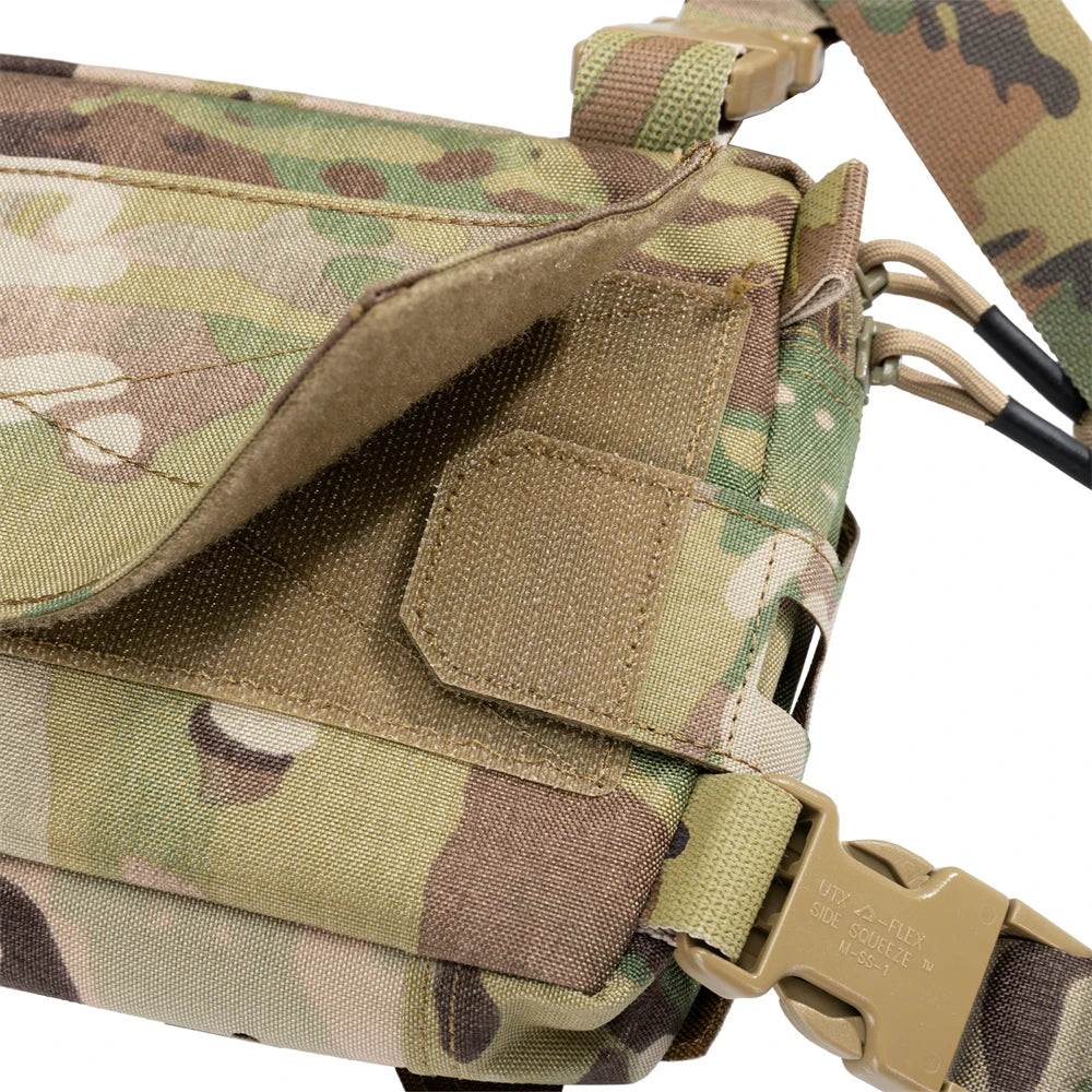 Spanker Taktische Brusttasche, Tarnmuster, Nylon Cordura, MOLLE