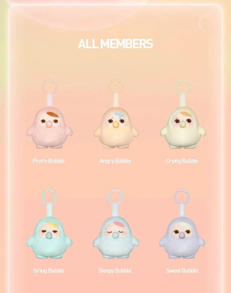 POP MART Pucky Beanie Bubble Up Series – Blind Box Plush Pendant