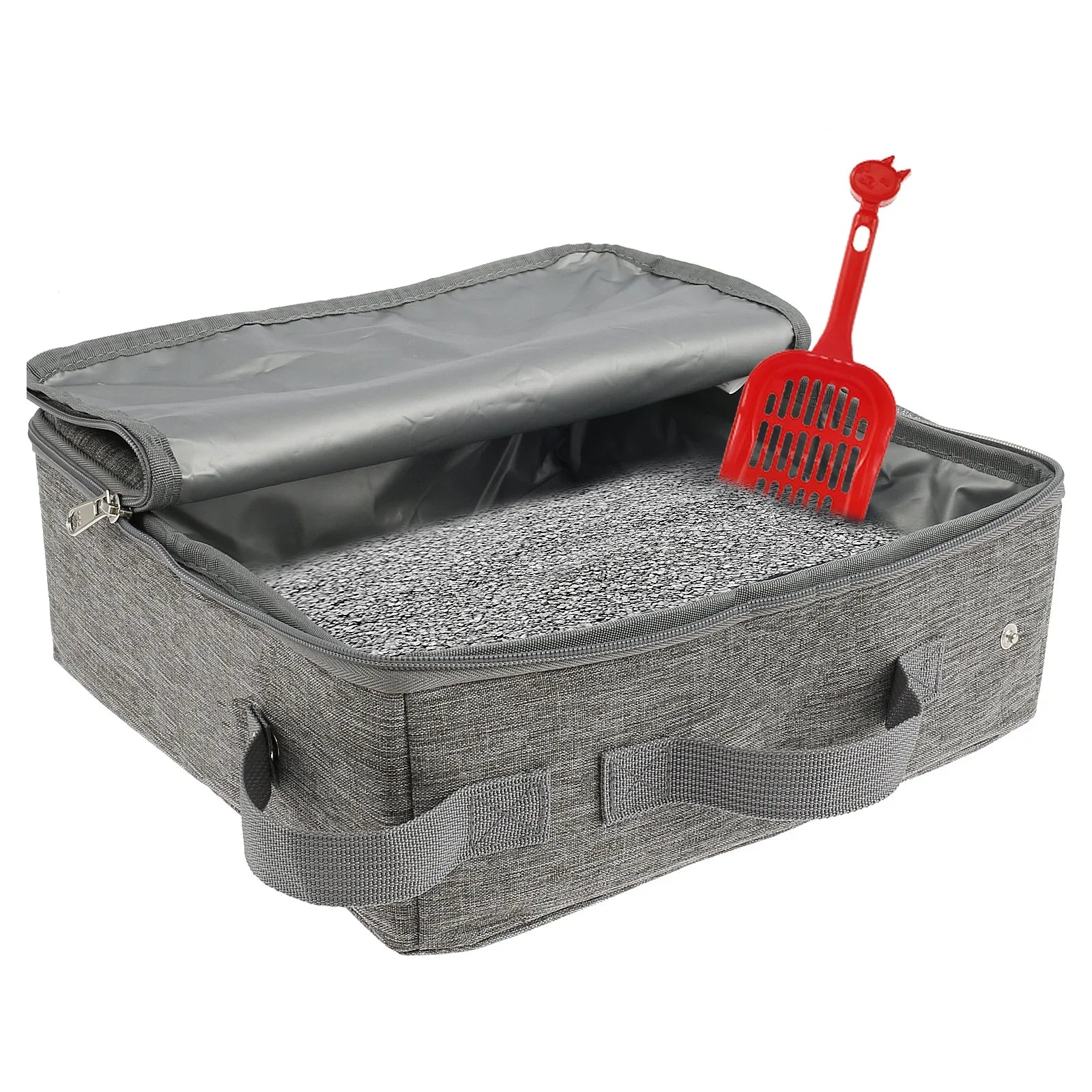 Bac À Litière Pliable Pour Chat Avec Pelle Incluse Étanche Transport Facile Et Pratique by LSDLBoutique