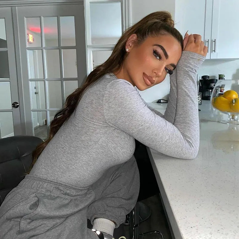 Miss Moly Chemise Thermique De Compression Doublée