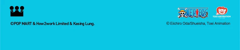 POP MART THE MONSTERS X une pièce série boîte aveugle jouets Kawaii Anime figurine Surprise boîte mystère poupées filles cadeau by LSDLBoutique.ch