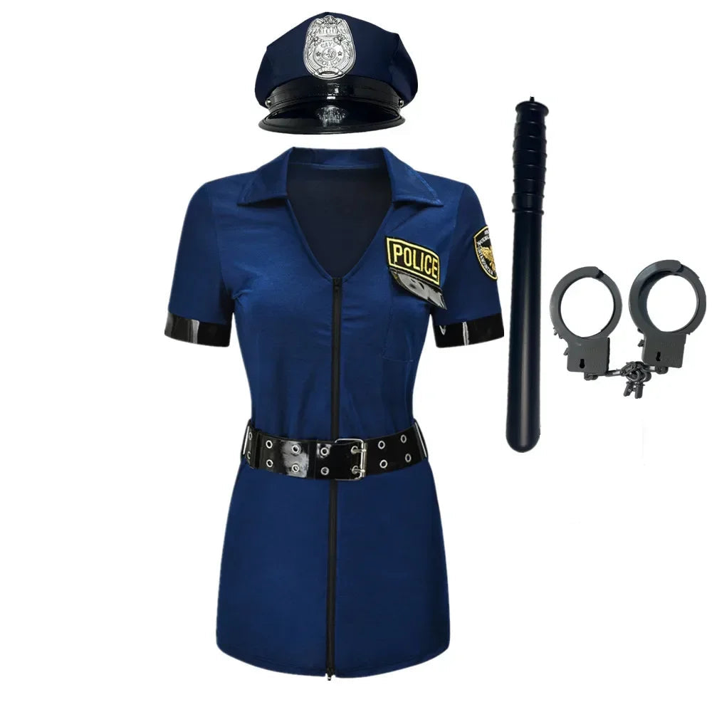 Polizistin Kostüm – Verkleidungs-Set – Astrid