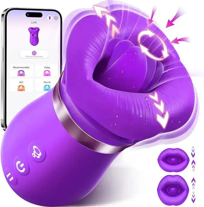 Stimulateur intime féminin multifonction – Contrôle par application