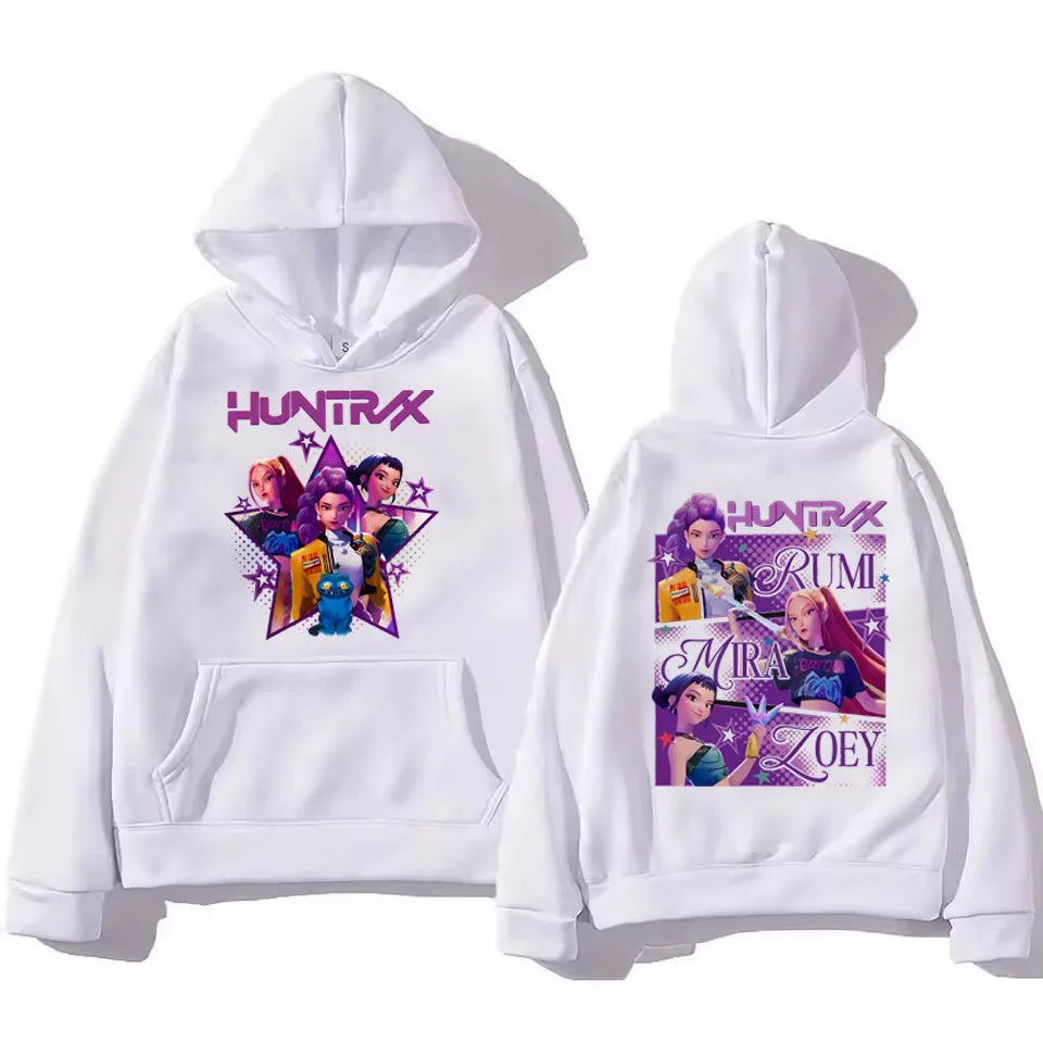 Huntrix Sweatshirt Harajuku Mira Rumi Zoey Limited Edition