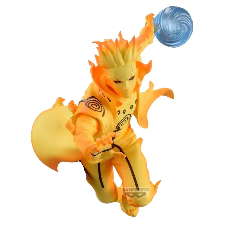 Bandai Original BANPRESTO Anime NARUTO SHIPPUDEN Uzumaki Naruto Namikaze Minato Kurama PVC Action Figure Modell Sammeln Spielzeug