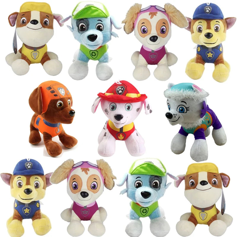 Paw Patrol chien chiots jouet en peluche poupée chiot patrouille jouets poupée Chase Marshall Skye Action Anime personnage jouet pour enfants cadeau by LSDLBoutique.ch