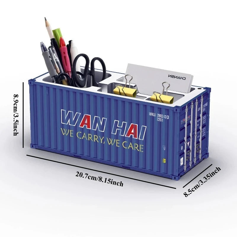Porte-stylos en forme de conteneur maritime - LSDLBoutique