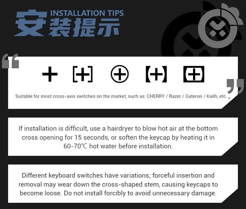 LOBO Kawaii Resin Penguin Keyboard Cover ESC
