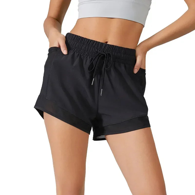 Choice Short Yoga Taille Haute TUNIControl Beige Clair