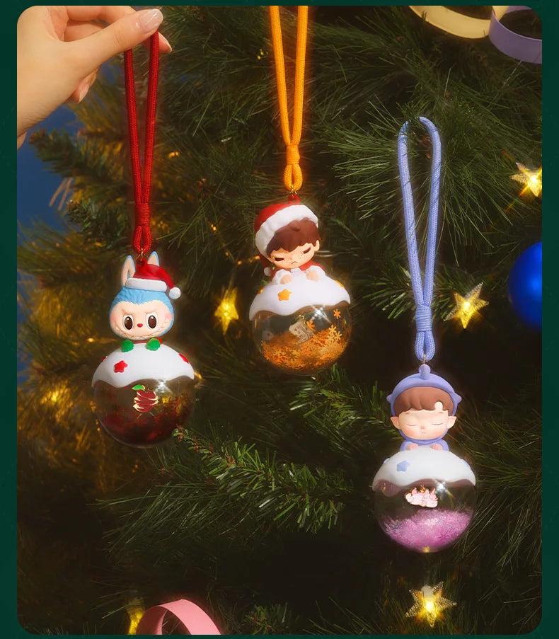 POP MART Leuchtender Anhänger „Apfel meines Auges“ Kawaii-Figur