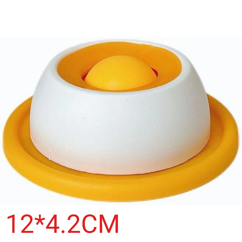 Gant de toilettage en silicone pour chats et chiens, jaune et blanc, élimination des poils