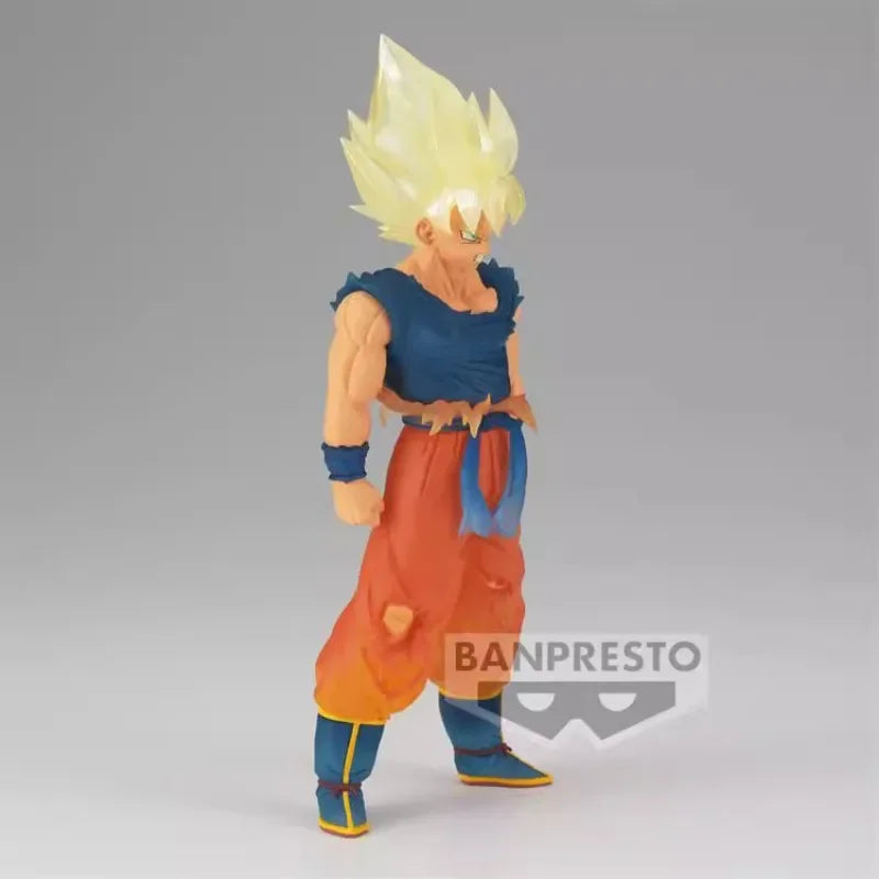 Bandai Original Banpresto Anime Dragon Ball Clearise Son Goku Super Saiyan PVC Actionfiguren Sammlermodell Spielzeug