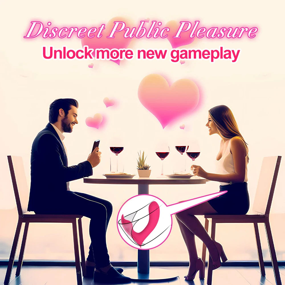 Vibromasseur Connecté Bluetooth Au Design Ergonomique en Silicone Pour Stimulation Clitoris et G Spot by LSDLBoutique