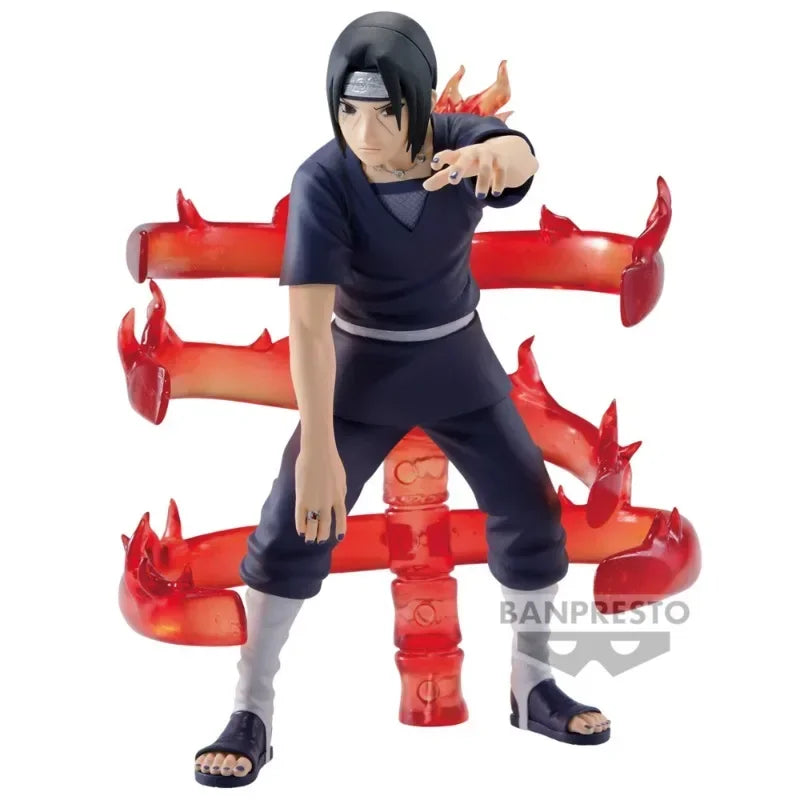 Bandai Anime-Actionfigur NarAAEFFECLanka, Closer to Uchiha Itachi, PVC-Figur, Sammlermodell, Originalspielzeug, 14 cm, auf Lager