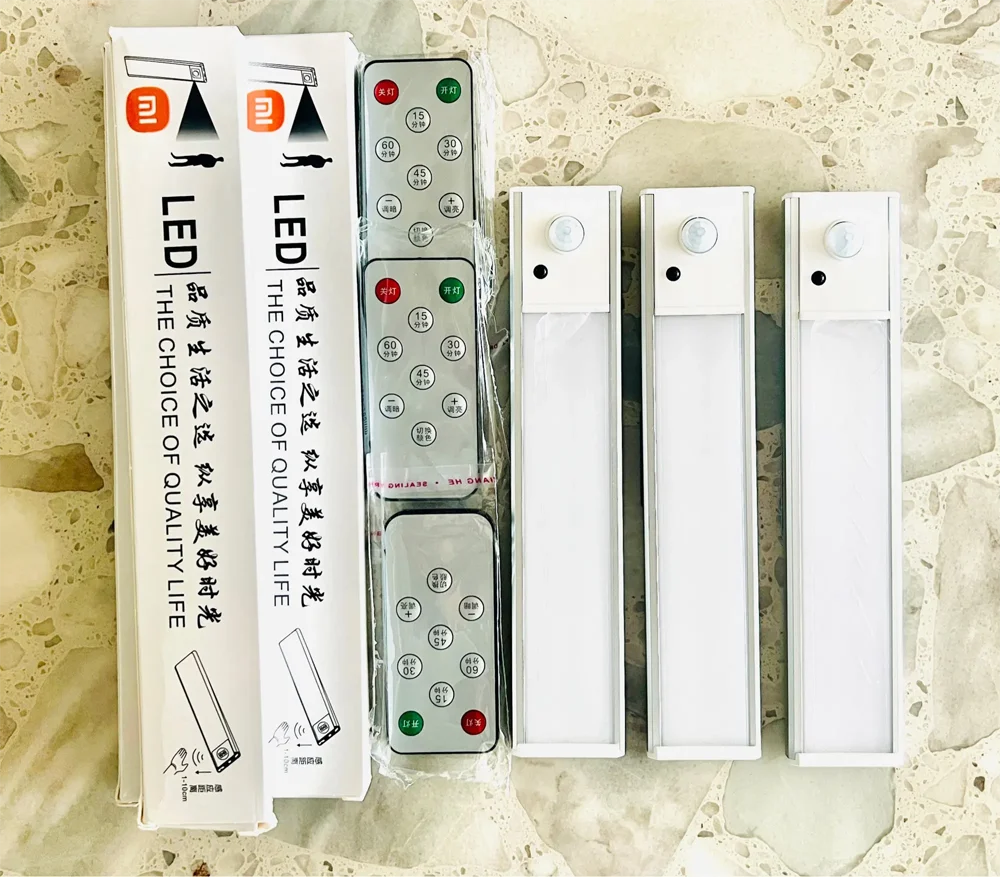 Xiaomi kabelloses LED-Nachtlicht mit Bewegungssensor, USB-Aufladung, Fernbedienung