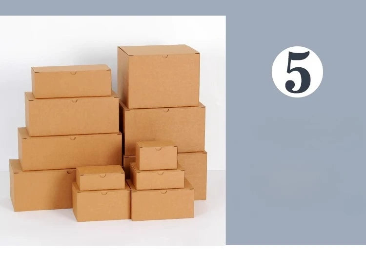 Faltbare Wellpappkartons, 20er-Packung für den Versand