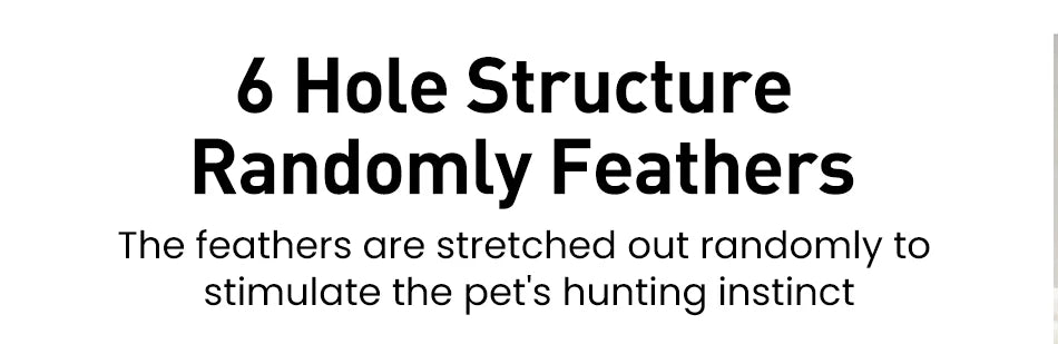 ROJECO Jouet 2 En 1 Chat Teaser Électronique Plastique