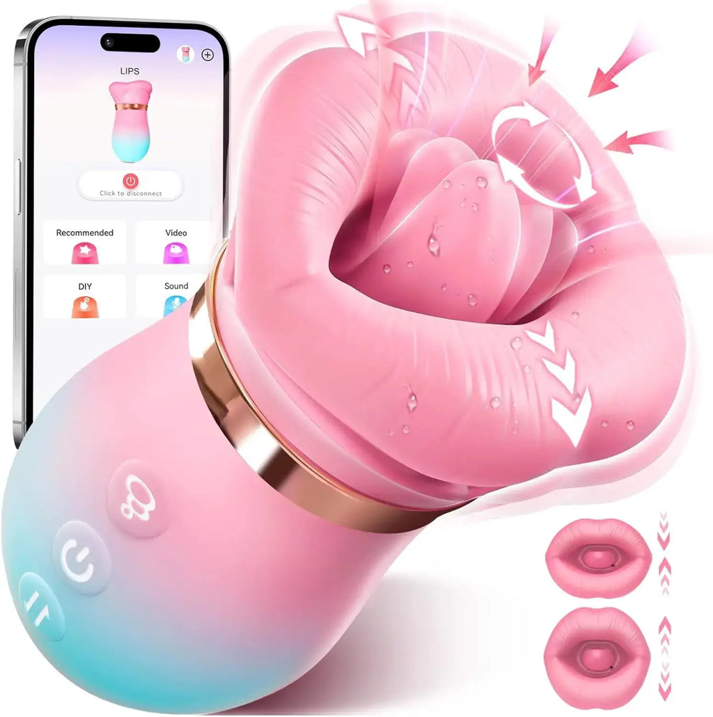 Stimulateur intime féminin multifonction – Contrôle par application
