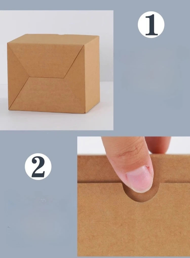 Faltbare Wellpappkartons, 20er-Packung für den Versand