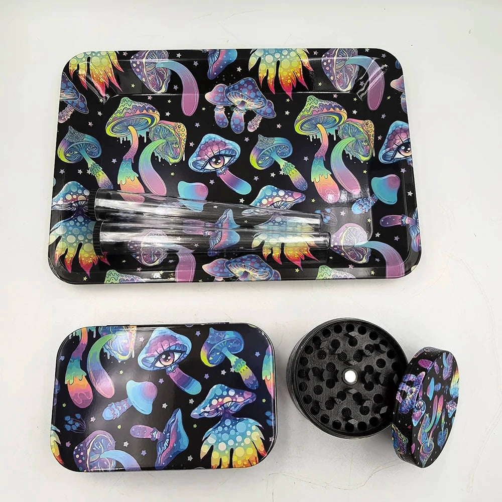 Kit de broyage et stockage en métal – 5 pièces – 50MM Set - LSDLBoutique