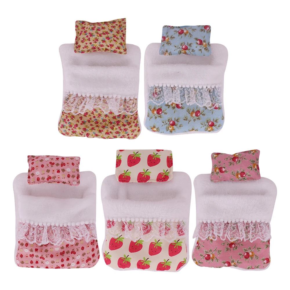 Labubu Sac De Couchage Pour Poupées 15 17 Cm Floral Imprimé Confortable Accessoire Lit Et Jeu Beaux Jouets by LSDLBoutique.ch