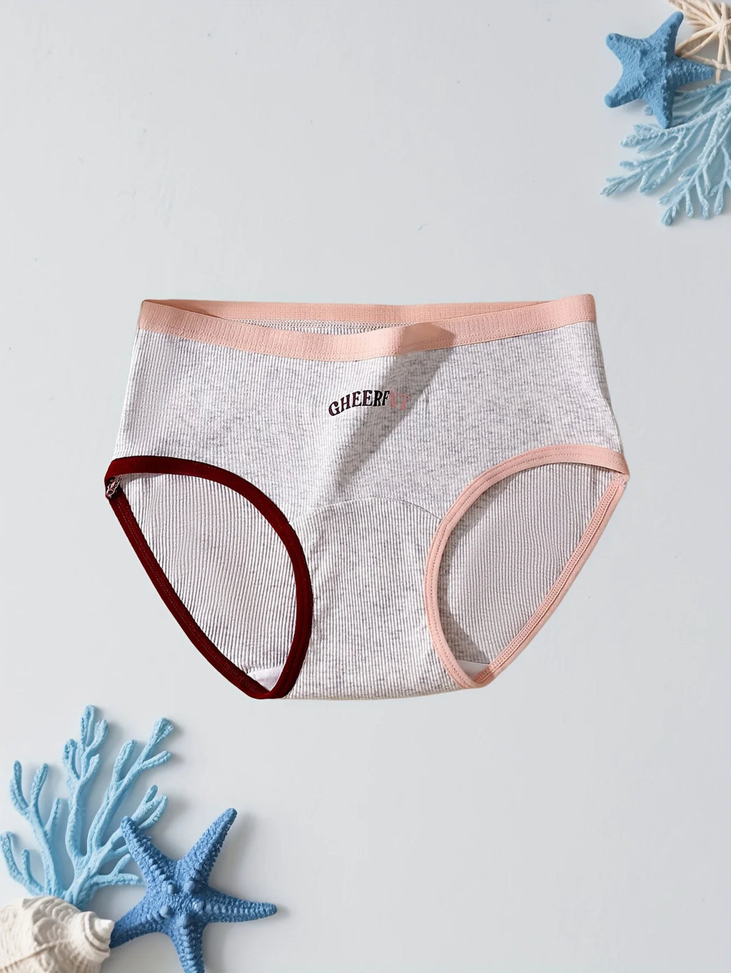 Cheerfit Culotte Brève En Coton Sans Couture Lot de 6