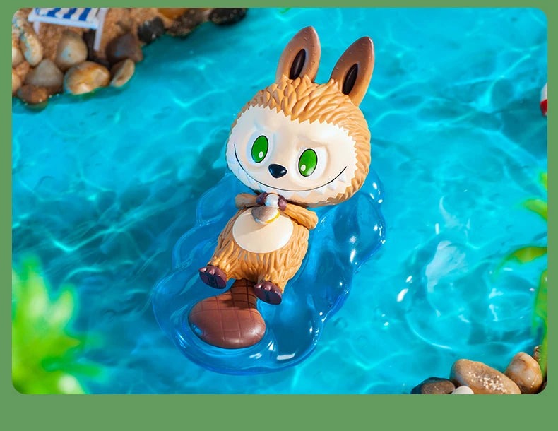 Pop Mart Labubu Brown Monster Figurine Blind Box