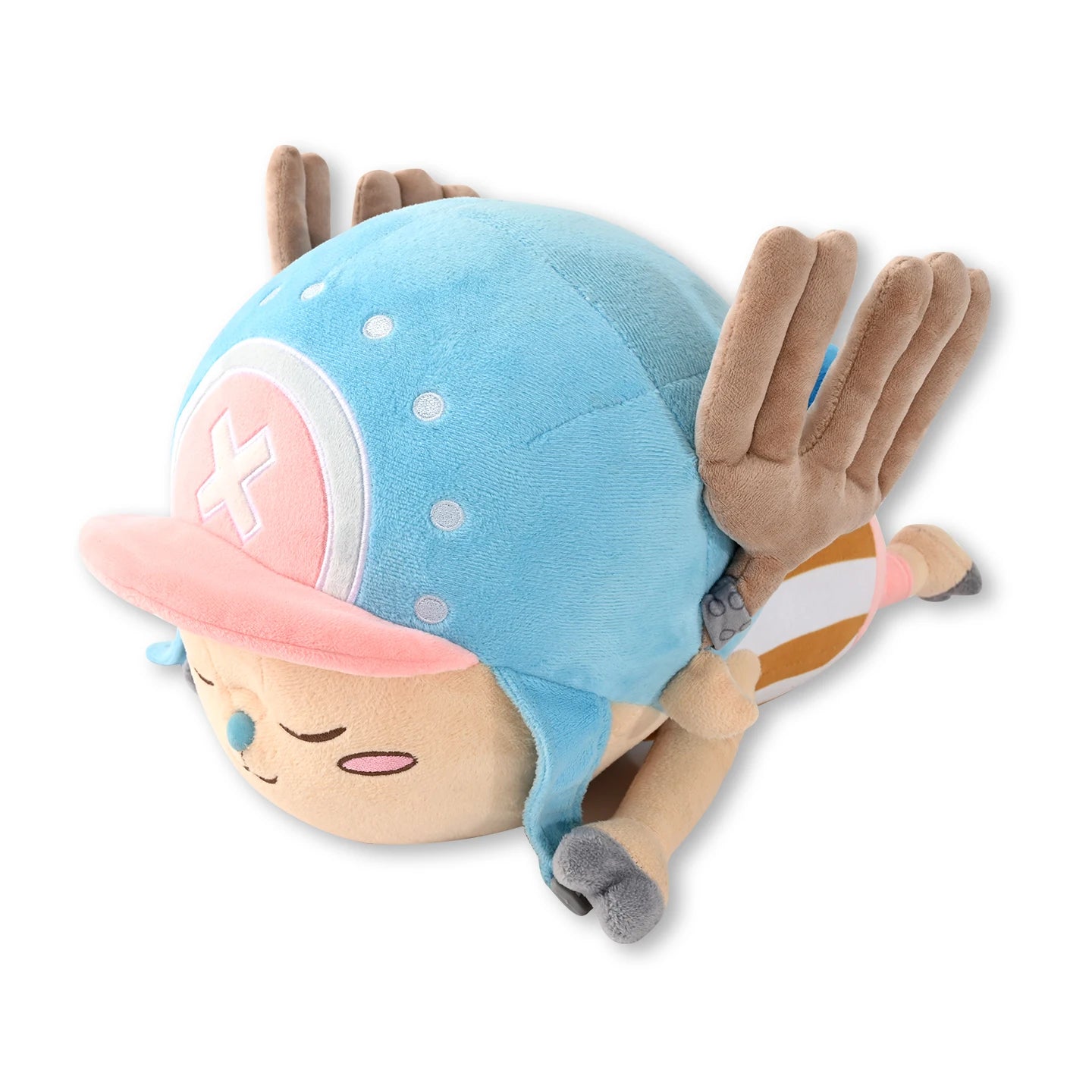 Peluche One Piece couchée en polyester – Chopper, Bepo ou Laboon