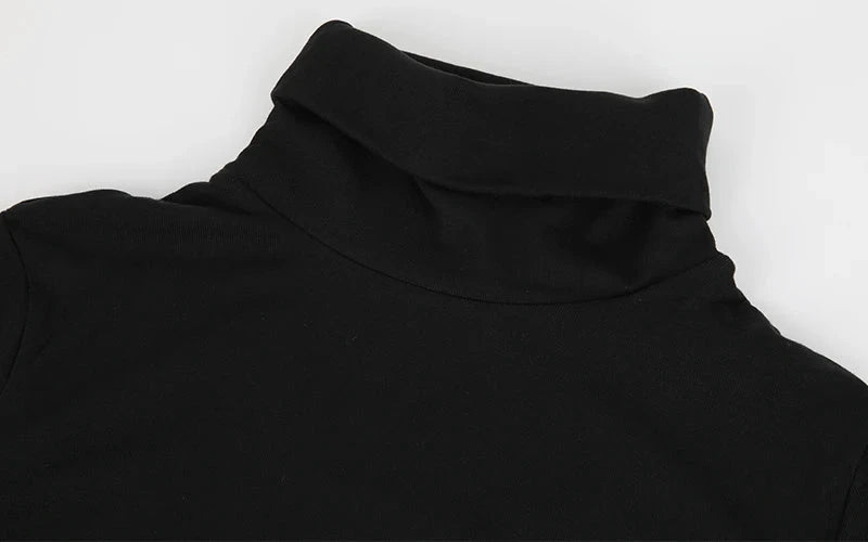 Vaslanda Thermobody mit Rollkragen, Viskose-Spandex, Weiß