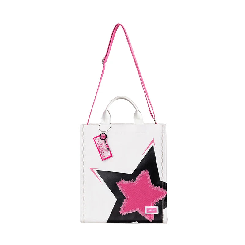 POP MART Umhängetasche – Peach Riot Rush Hour