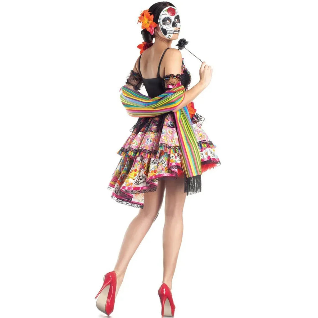 Zombie-Braut-Kostüm Tag der Toten – Halloween Damen