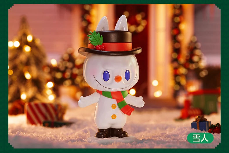 Pop Mart Labubu Let’s Christmas Figurine Mystère en PVC 8 cm Kawaii Collection Noel by LSDLBoutique.ch