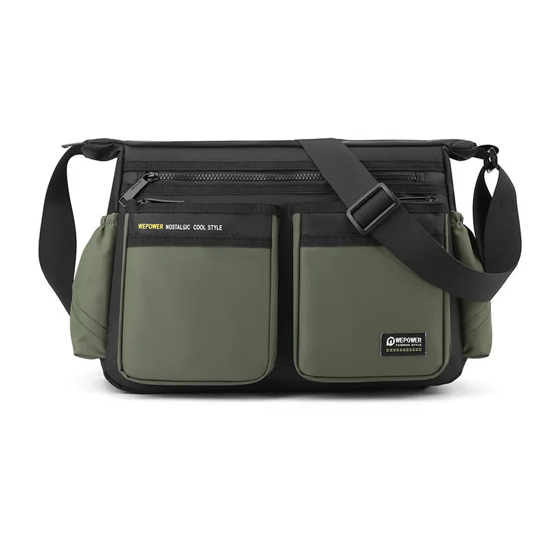 Miflame Sac À Bandoulière Oxford Multicouche Nylon