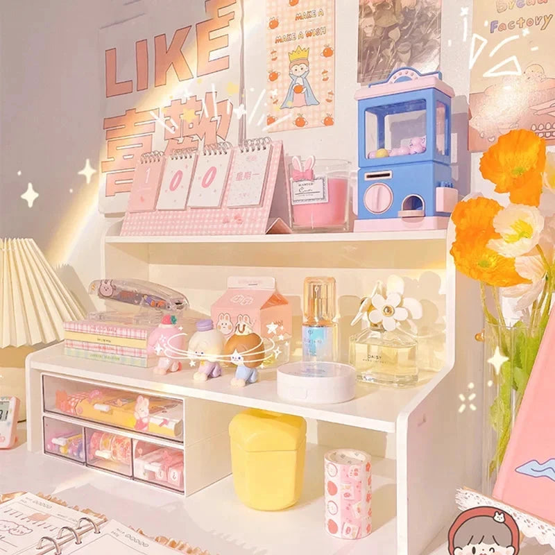 Étagère de bureau surélevée – Organiseur multi-niveaux - LSDLBoutique