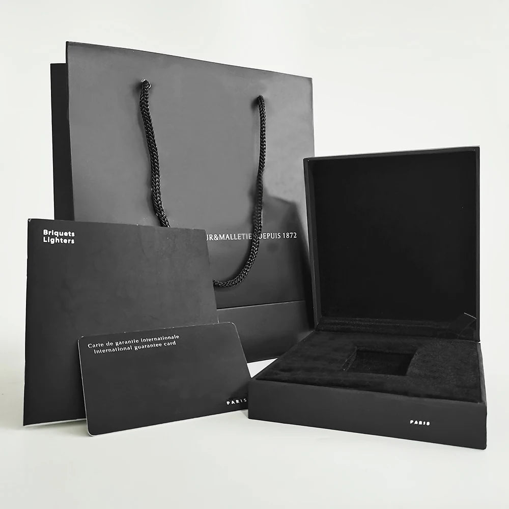 Feuerzeug-Geschenkset für Raucher, hochwertige Etuis, Laguna JTDUNANT