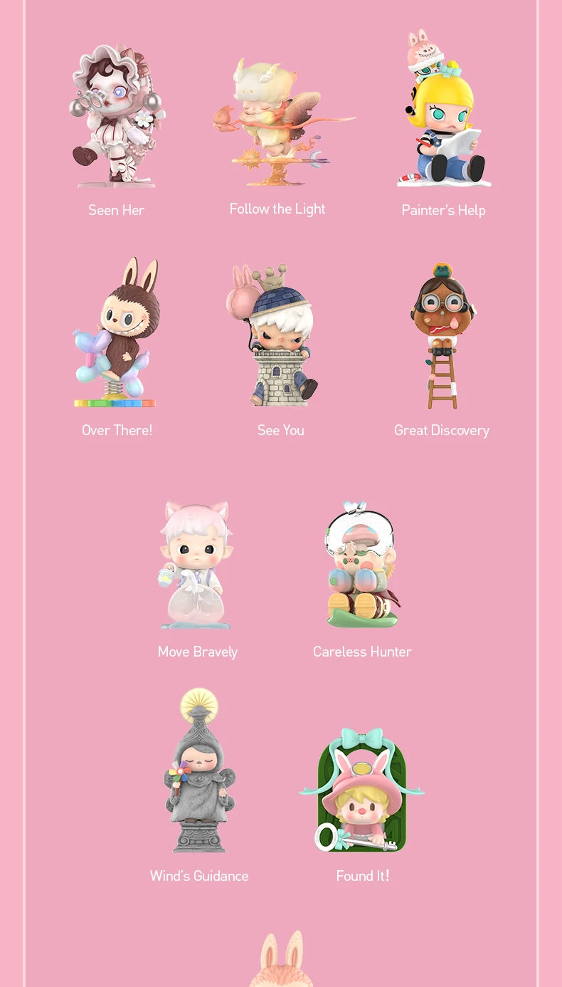 POP MART Mokoko Figur PV Blind Box Kawaii Kollektion