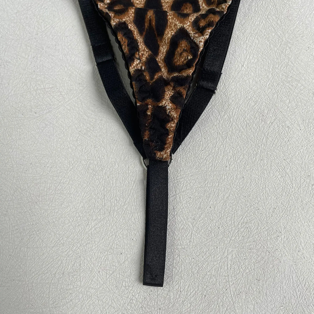 Ellolace Dessous-Set, feiner Satin und Spitze, Rot, 5-teilig