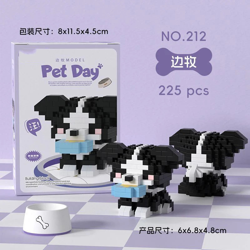 Mini Blocs De Construction Animal Chiens Chats Kit A Assembler Jouets Educatifs Pour Enfants 10 12 Ans Cadeau by LSDLBoutique.ch