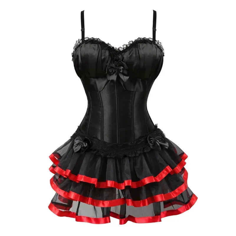 Korsettkleid mit Trägern und Rock – Auch in Großen Größen erhältlich