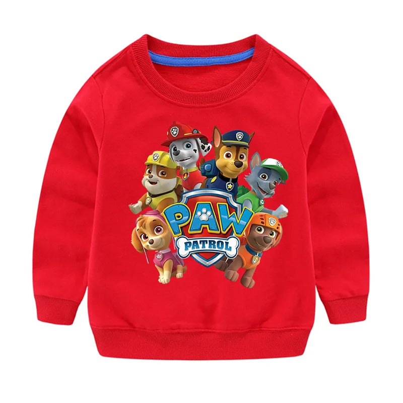 Sweat-shirt à capuche pour Sport, mignon, Paw Patrol, décontracté, dessin animé Paw Patrol, Patchwork, pull, automne, vêtements de Sport, cadeaux d'anniversaire, 2024 by LSDLBoutique.ch