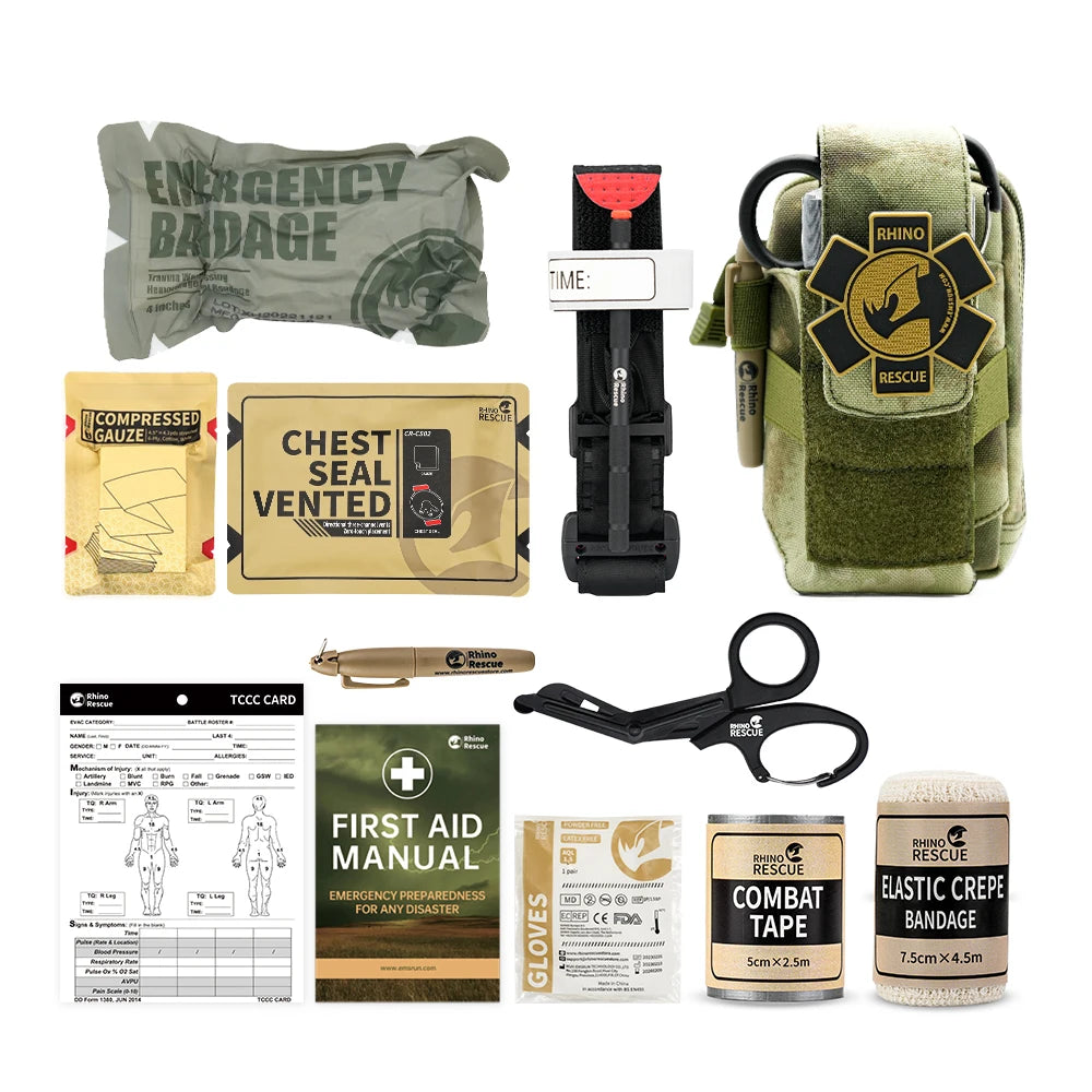 Rhino Rescue Erste-Hilfe-EDC-MOLLE-Camping-Set
