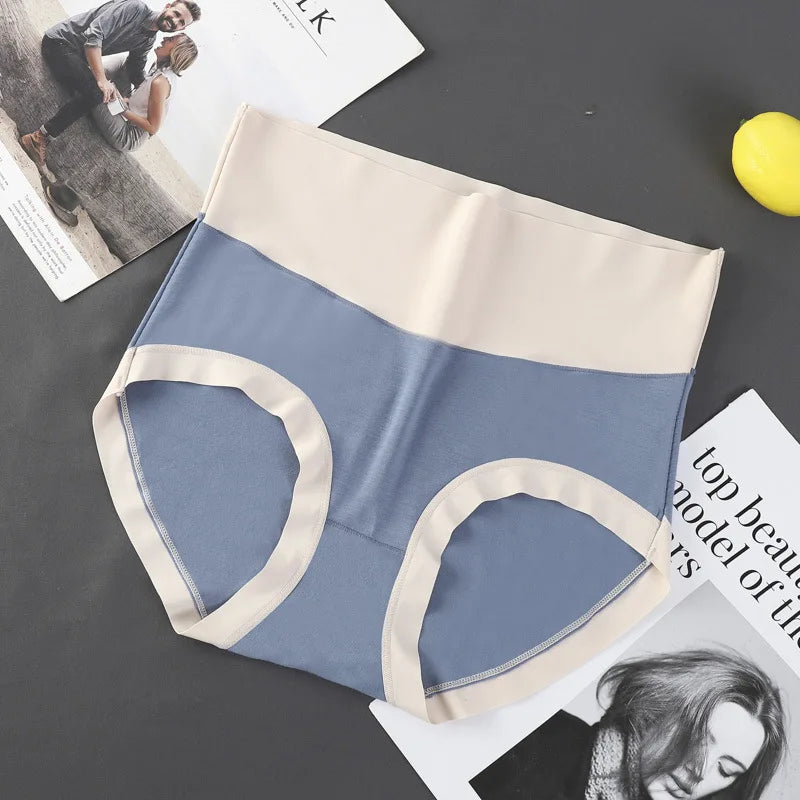 Culotte Femme Modal Taille Haute Patchwork Confort