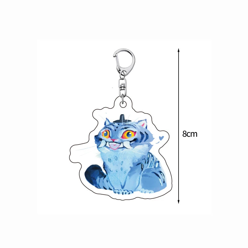 K-Pop-Schlüsselanhänger mit bunten Perlen und runder Bildplatte