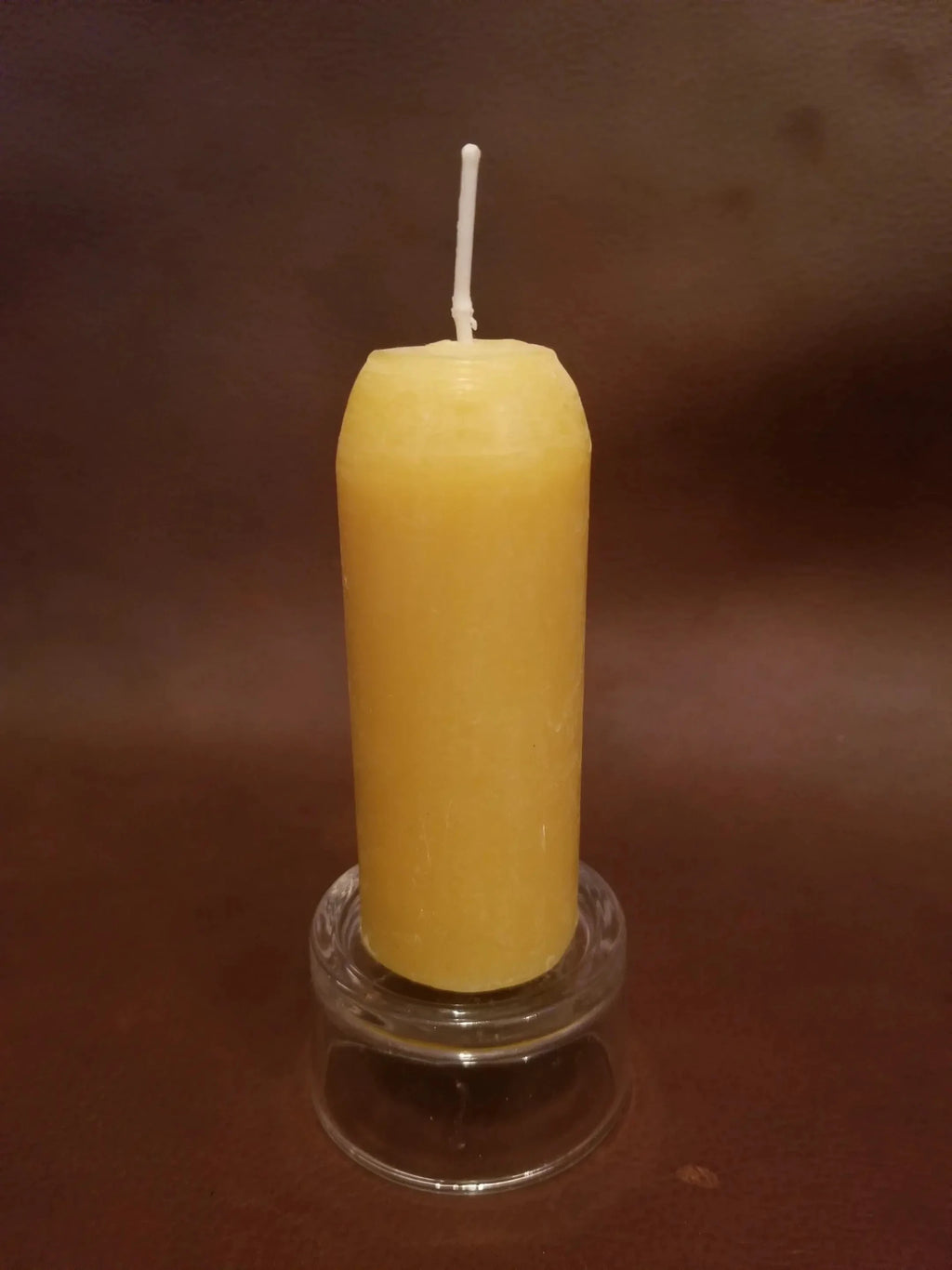 KAPPHERIS Handgefertigte, unparfümierte Bienenwachskerze