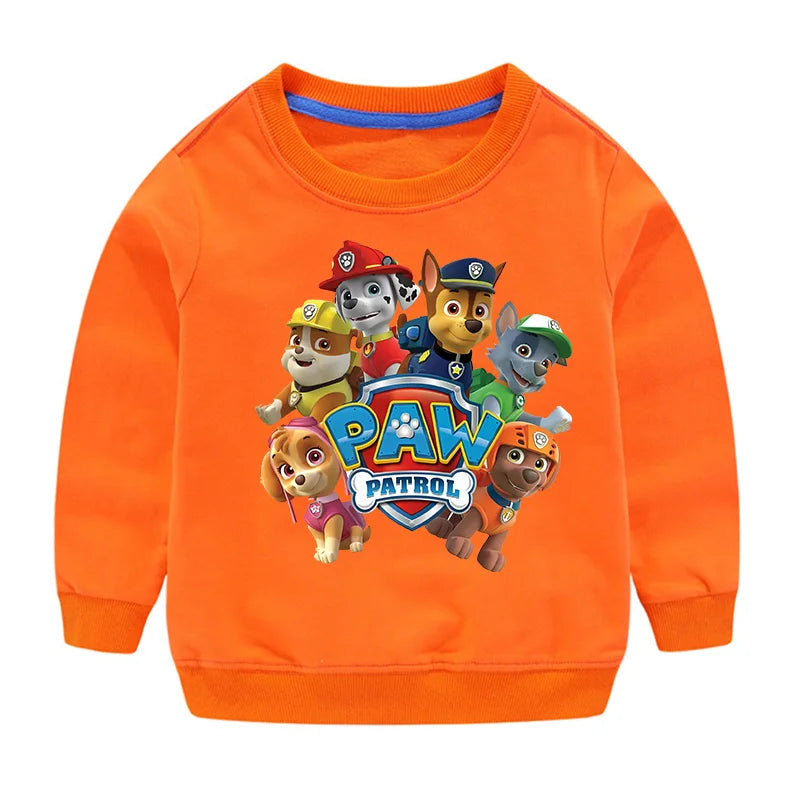 Sweat-shirt à capuche pour Sport, mignon, Paw Patrol, décontracté, dessin animé Paw Patrol, Patchwork, pull, automne, vêtements de Sport, cadeaux d'anniversaire, 2024 by LSDLBoutique.ch