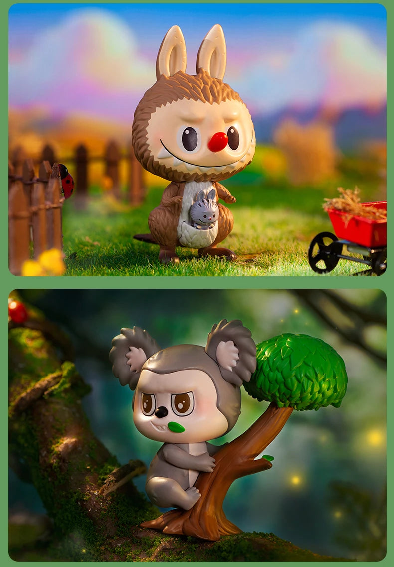 Pop Mart Labubu Brown Monster Figurine Blind Box