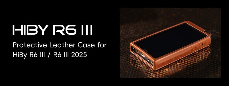 HiBy R6 III Lecteur Musique Portatif Aluminium Android 12