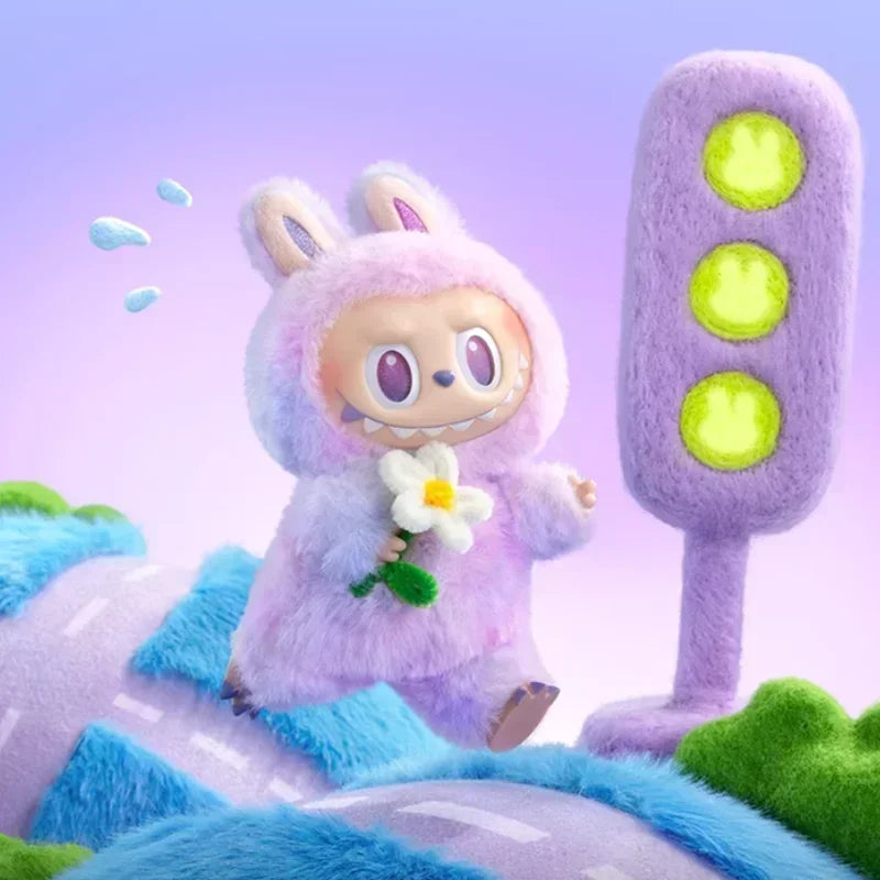 Pop Mart Labubu Big Into Energy Plüsch-Schlüsselanhänger 17 cm