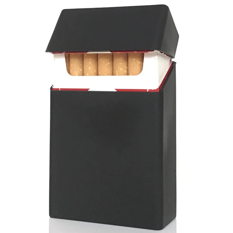 Zigarettenetui aus Silikon in Totenkopfform, Fassungsvermögen: 20 Zigaretten, für Damen und Herren