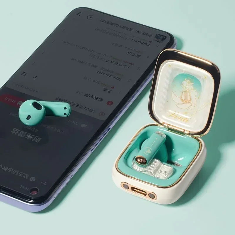 Venti Bluetooth-Headset 5.4 Türkis Genshin Impact Cosplay